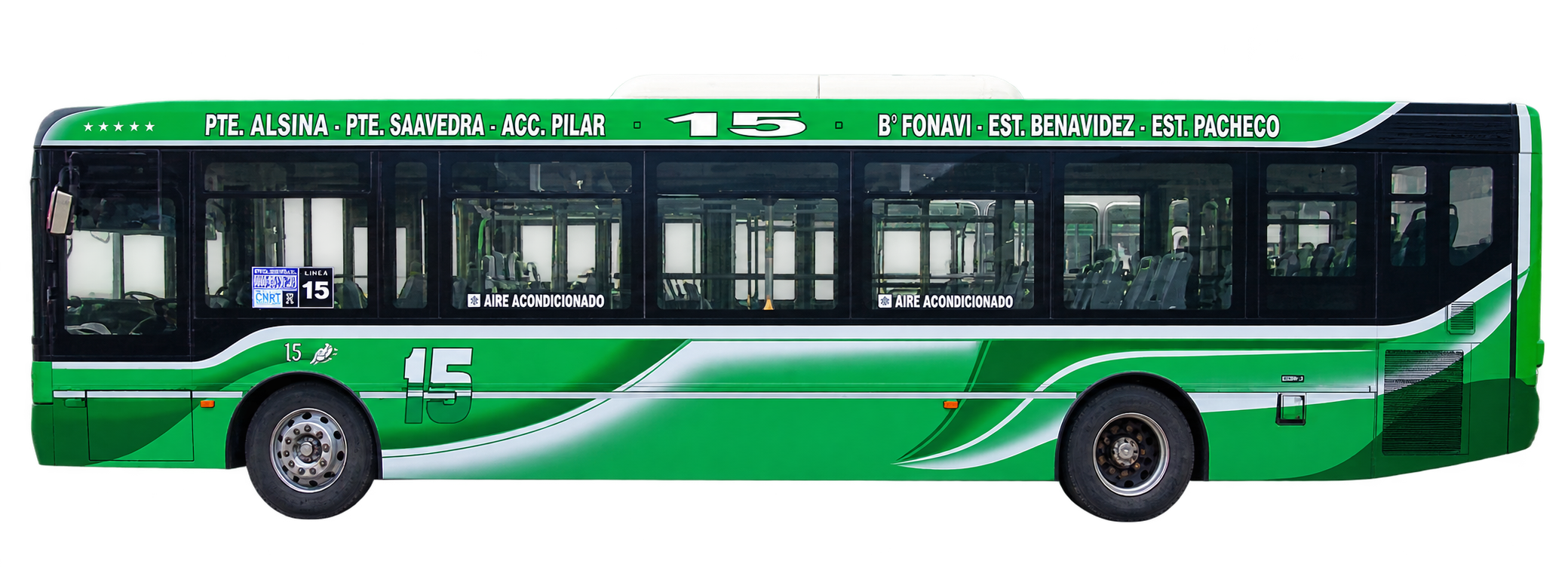 Colectivo de la línea 15